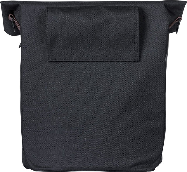 Basil City – Bike Shopper – MIK Hooks – Einzeltasche – 14–16 Liter – Wasserabweisend – Reflektierende Details – Schwarz