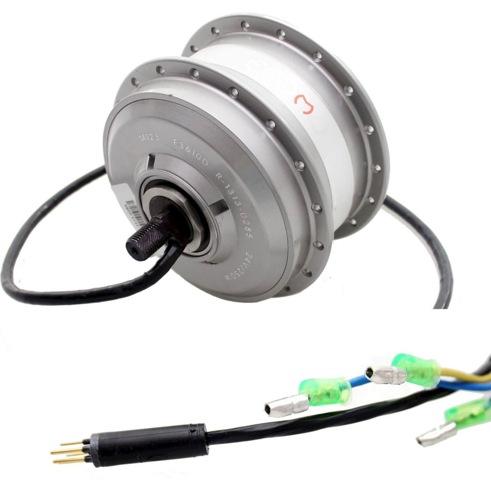 Cortina Ecomo voorwielmotor Dapu 24V, geschikt voor rollerbrake