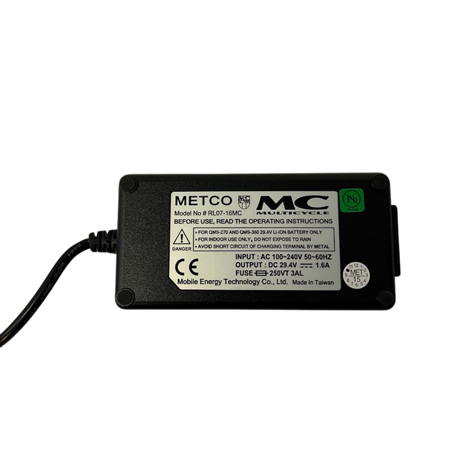 Multicycle battery charger E-Bike - Metco - 4 Pins - 29.4V - 1.6A