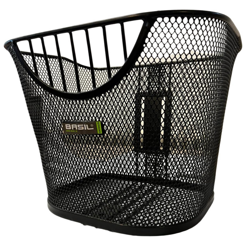 Basil Berlin Ec Basket Fine Mesh Black - Bicycle Basket