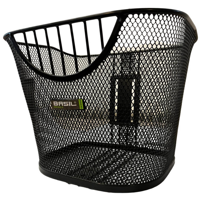 Basil Berlin Ec Basket Fine Mesh Black - Bicycle Basket