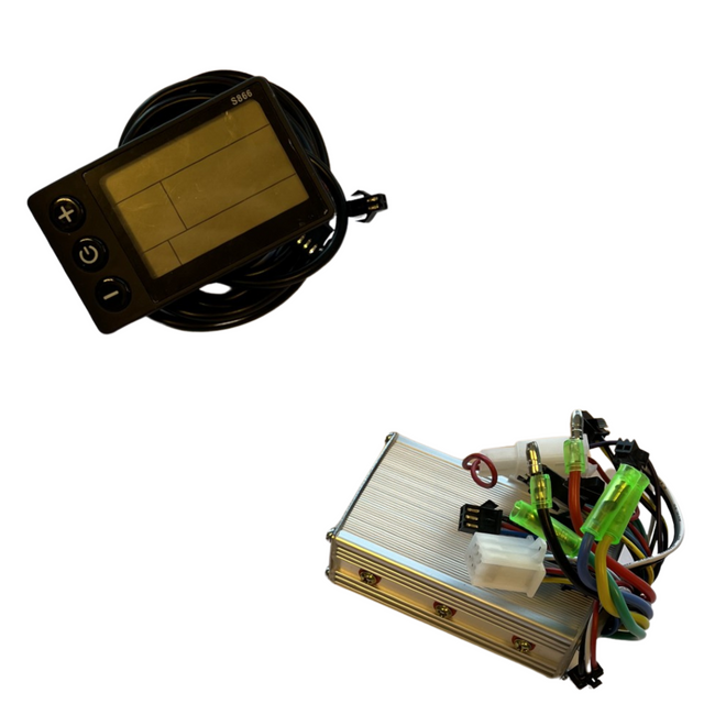 LCD-S866 display & XLD Brainpower Controller 24/36V SET