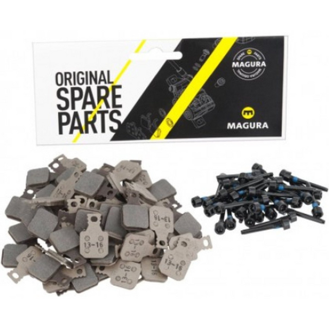 Magura Remblokken SET - Inclusief Remblokbevestigingsschroeven, MT-schijfrem 4 zuiger - 20 paar