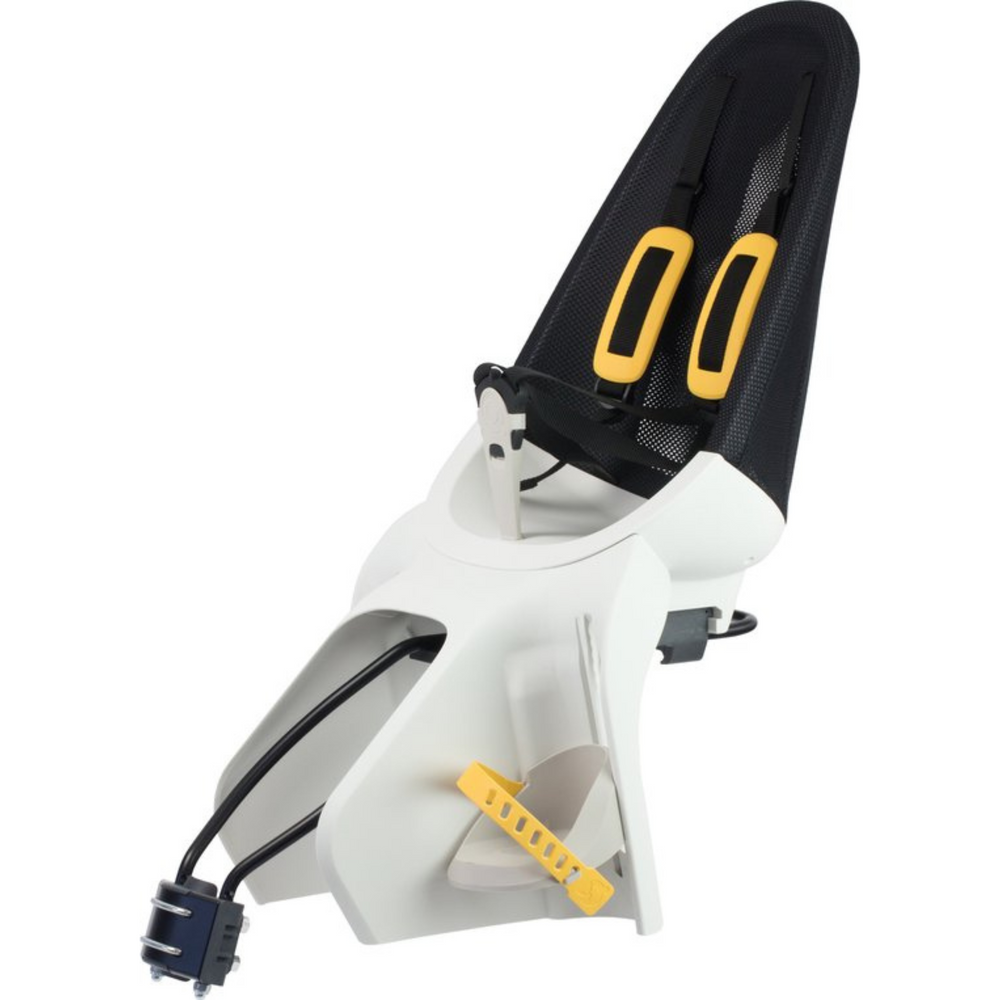 Qibbel Air Bicycle Seat REAR Frame Mounting - White Smoke - Child Seat