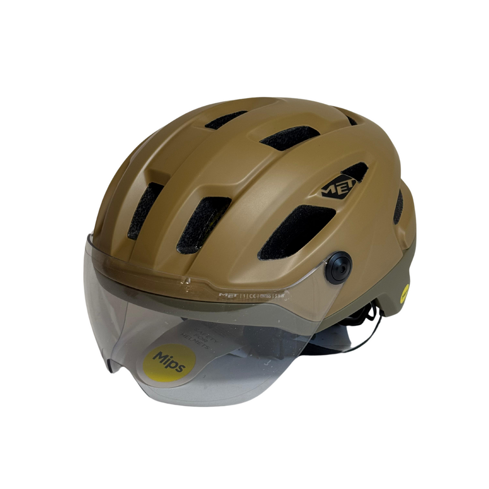 MET Intercity MIPS Bicycle Helmet - Size M - Men & Women - Bicycle Helmet E-bike Adults - Electric Bicycle - NTA 8776