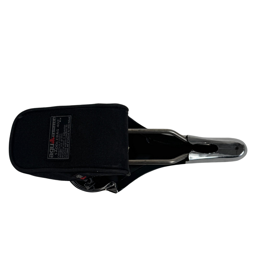 Fi'zi:k (Fizik) Nisene Cromo Sattel – Schwarz – Mit Agu-Tasche