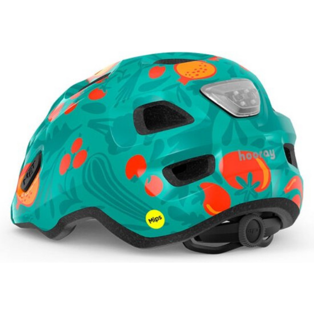 MET Bicycle Helmet - Hooray - Mips - Green Fruit Lucido - 3HM145 - GF1 - Size S 52/55 cm