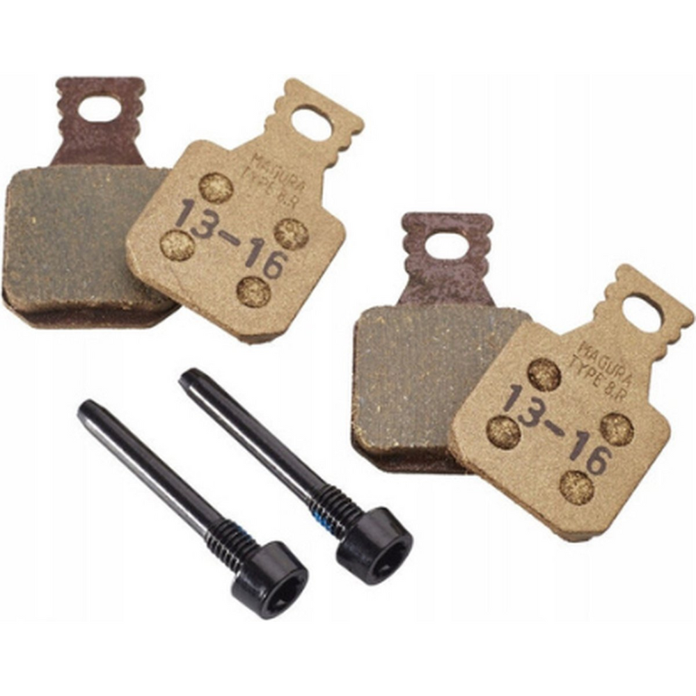 Magura Remblokken SET - Inclusief Remblokbevestigingsschroeven, MT-schijfrem 4 zuiger - 20 paar