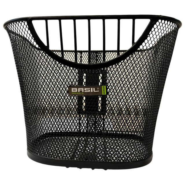 Basil Berlin Ec Basket Fine Mesh Black - Bicycle Basket