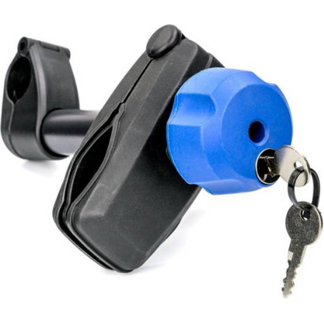 Fietsendrager arm - XLC Azura - Frame arm kort - Zwart/Blauw - 2 sleutels