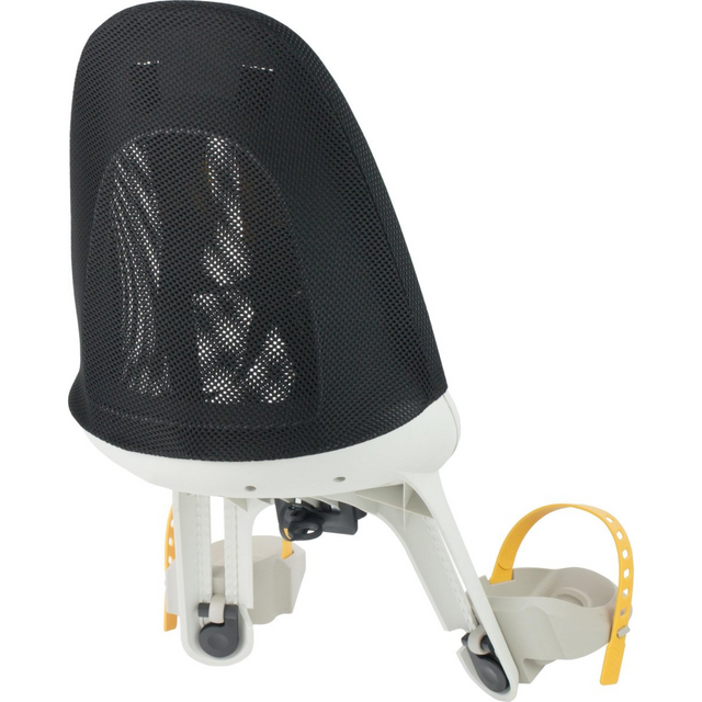 Qibbel Air Bicycle Seat FRONT - White Smoke - Child Seat
