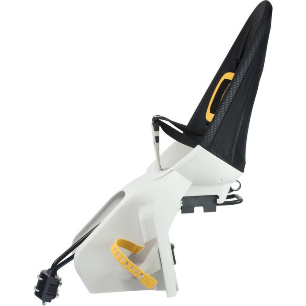 Qibbel Air Bicycle Seat REAR Frame Mounting - White Smoke - Child Seat