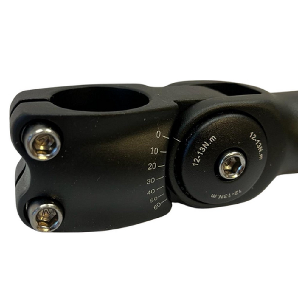 Verstellbarer Vorbau – Schwarz – 110 mm – 28,6 mm – 31,8 mm