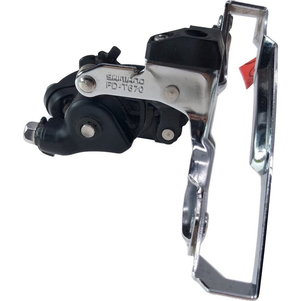 Shimano Deore LX FD-T670 – Top Swing Umwerfer (Klemmmontage) 3x10-fach