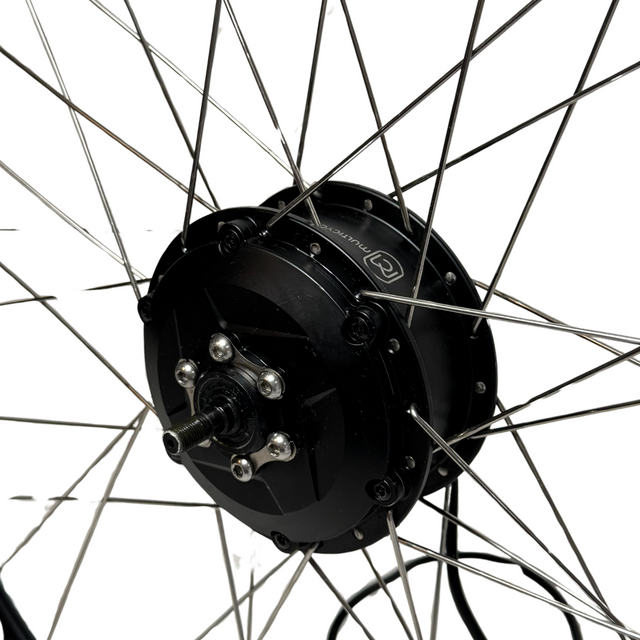 Multicycle Bafang voorwielmotor | Zwart | 350W | 36V | 6 pins | 28 inch