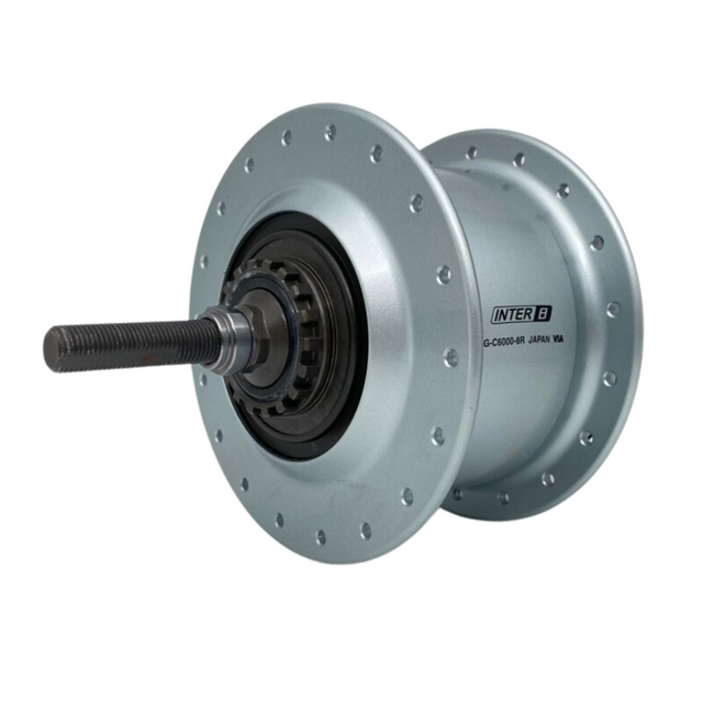 Achternaaf Nexus 8 SG-6001-8R | Inter 8 | Geschikt voor rollerbrake | Zilver