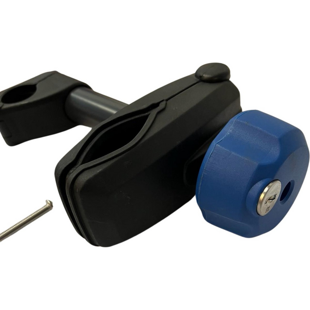 Fietsendrager arm - XLC Azura - Frame arm kort - Zwart/Blauw - 2 sleutels