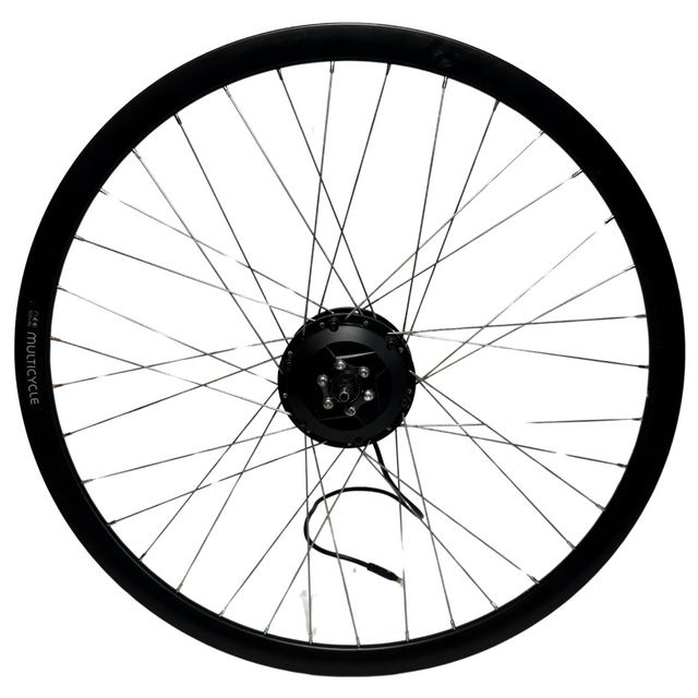 Multicycle Bafang voorwielmotor | Zwart | 350W | 36V | 6 pins | 28 inch