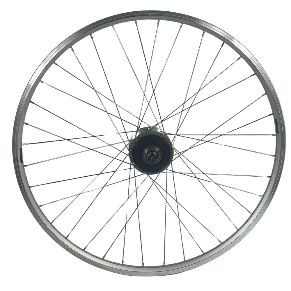 28 inch achterwiel met zilvere Shimano Alfine 11 naaf | SG-S-7001-11 | Schijfrem