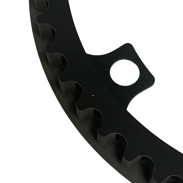 Gates Carbon Drive 50T Ritzel | 5-Loch | Lochkreis 130 mm | Schwarz mit Schutzkante
