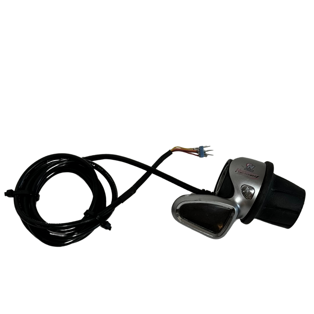 Bicycle wheel with NuVinci N360 hub + NuVinci Harmony shifter / adjuster - 622x19C