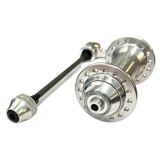 VMT Voornaaf & Snelspanner SET - 32 gaats - 138 mm - Zilver -Ø 5 mm