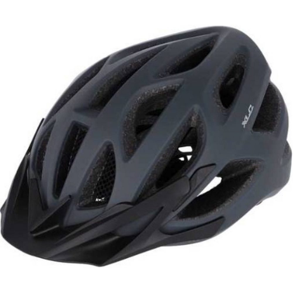 XLC Fahrradhelm Freizeit – Dunkelblau – 54–58 cm – BH-C33 – Größe S/M – Fahrradhelm für Erwachsene
