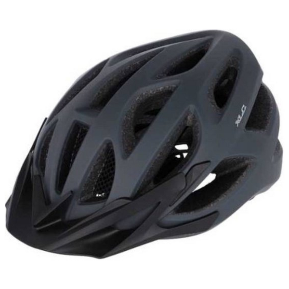 XLC Fahrradhelm Freizeit – Dunkelblau – 58–62 cm – BH-C33 – Größe L/XL – Fahrradhelm für Erwachsene