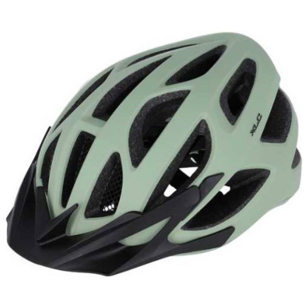 XLC Fahrradhelm Freizeit – Hellmint/Schwarz – 58–62 cm – BH-C33 – Größe L/XL – Fahrradhelm für Erwachsene
