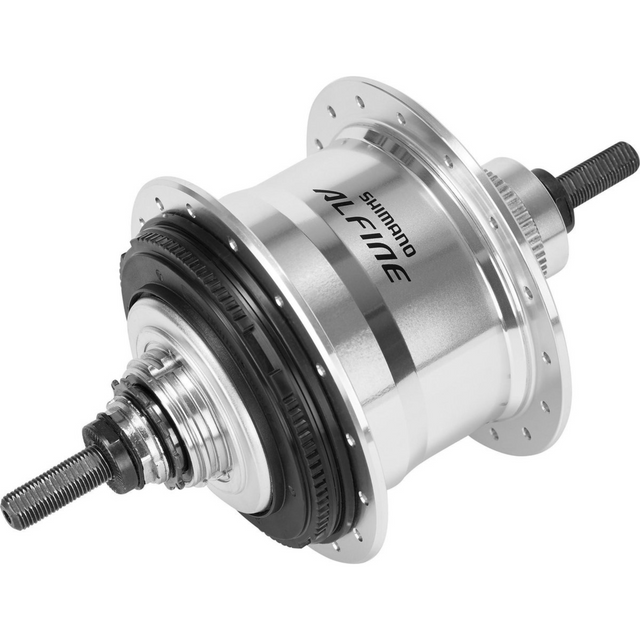 Shimano Alfine SG-S7001-11 naaf voor schijfrem 11s zilver Uitvoering 36-gaats