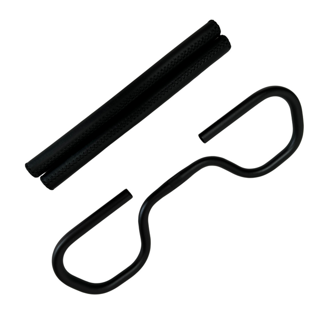 Perfect Butterfly Handlebar Black with the PerfectGrip leather grips Set - COMBI DEAL