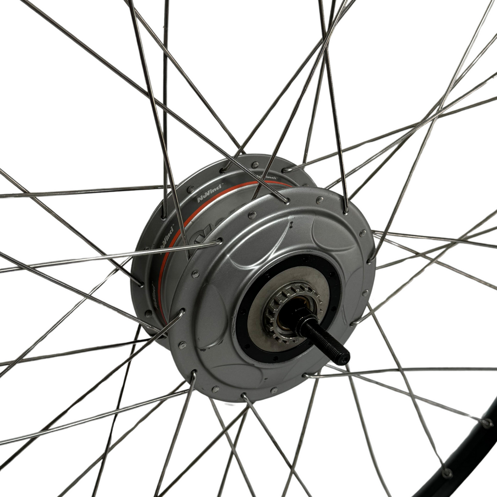 Bicycle wheel with NuVinci N360 hub + NuVinci Harmony shifter / adjuster - 622x19C
