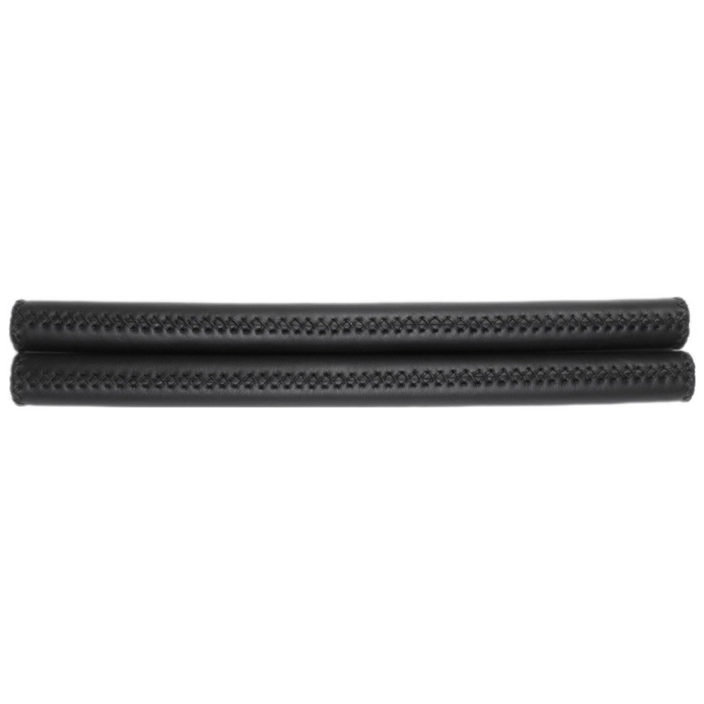 PerfectGrip-Fahrradgriff – Fahrradgriffe aus Leder – Butterfly-Lenker – Links + Rechts – 40 cm pro Griff – Butterfly-Lenkergriff