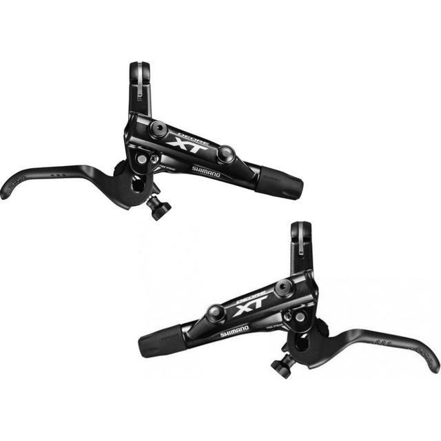 Shimano Brake Lever SET Deore Xt Disc Brake LEFT + RIGHT | 2 fingers | Black