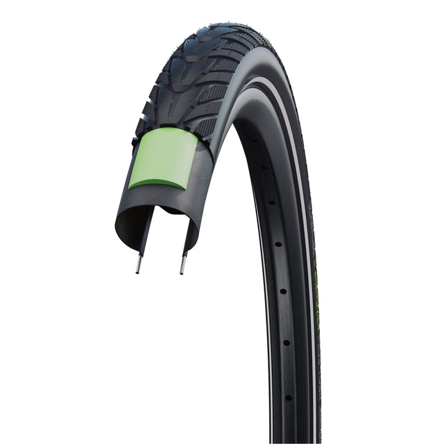 Buitenband 28" Schwalbe Energizer Plus ADDIX E GreenGuard 37-622 Zwart