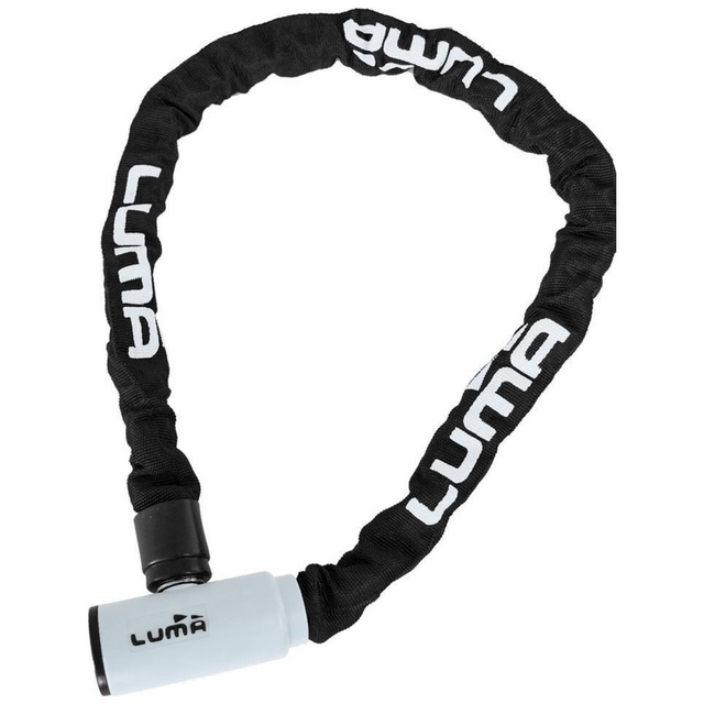 Luma Enduro 8 Kettenschloss – 90 cm – Schwarz/Weiß