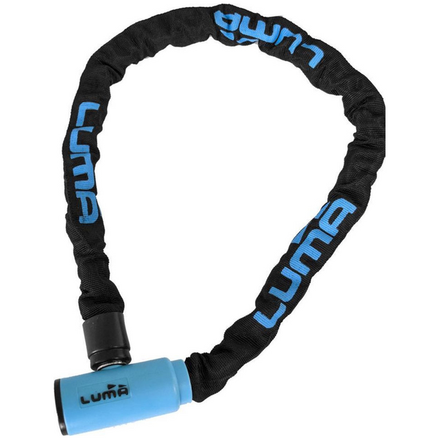 Luma Enduro 8 Kettenschloss – 120 cm – Schwarz/Blau