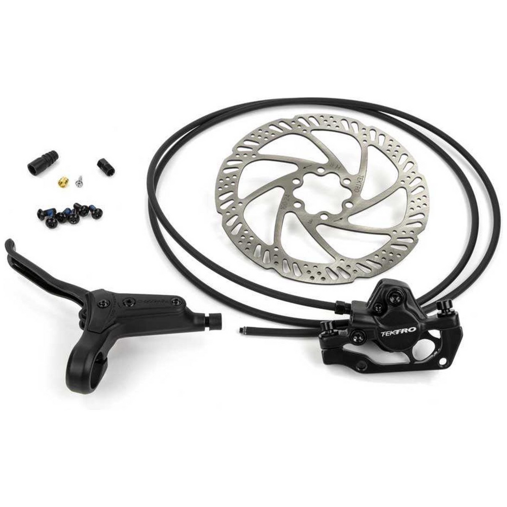 Tektro DB/TR160-24 Scheibenbremsen-Set hinten 1650 mm – Schwarz
