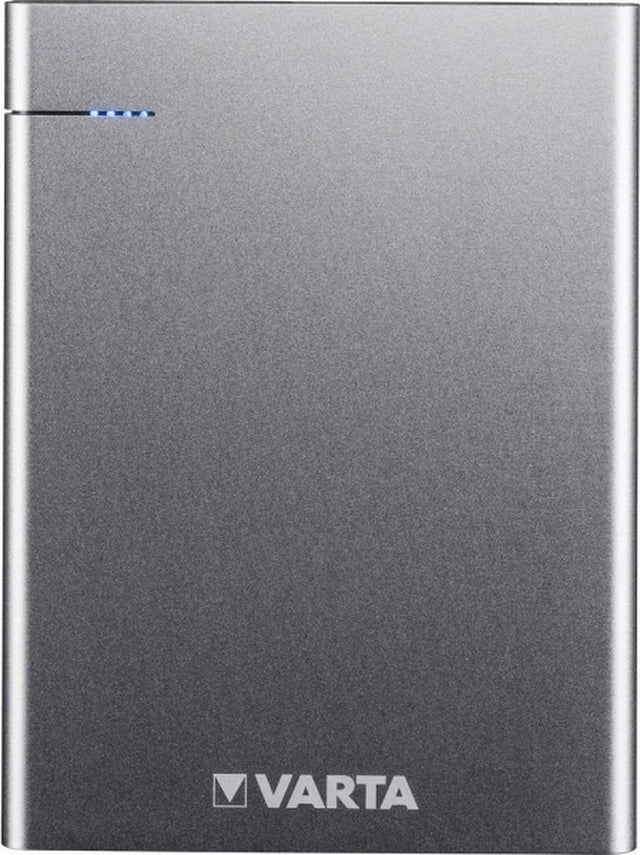 VARTA Portable Slim Power Bank – 12000 mAh – Silber