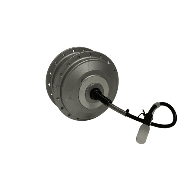 Aikema (AKM) Voorwielmotor 36V 250W – 100 mm | 9-Pins | 6-Gaats Schijfrem