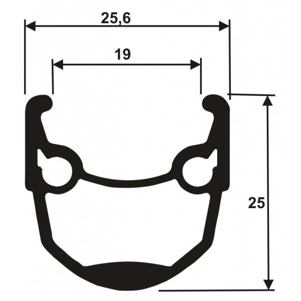 28 inch Achterwiel met Shimano Nexus SG-C3000-7C naaf | Terugtraprem | Inter 7