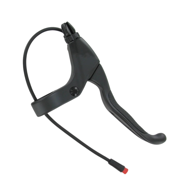 Amslod Remgreep Rechts met Sensor Rood 2-Pins – E-bike Remhendel