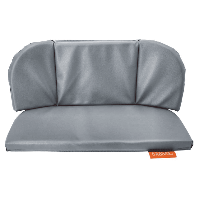 Babboe Go Lastenrad-Sitzkissen Hippo Grey – Original – HWWX-0533