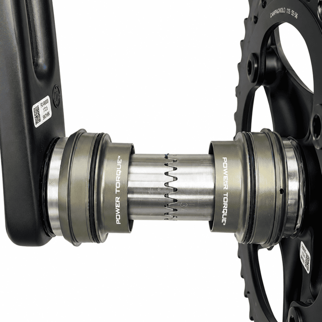 Campagnolo Centaur 11-speed Crankstel 36/52T 175 mm – Zwart | Power Torque + Trapas Cups