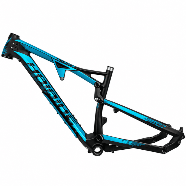 Haibike Heet SL 27.5 Carbon Frame – 17" – 160 mm – 4-Link – Modeljaar 2014