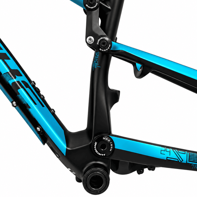 Haibike Heet SL 27.5 Carbon Frame – 17" – 160 mm – 4-Link – Modeljaar 2014