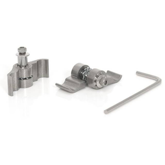 XLC Cable Guide Steel BR X12 - Grey (2 pieces)