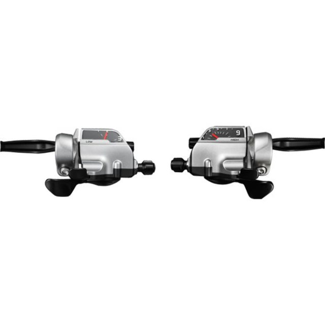 SHIFTER SET ALIVIO T4000 TRIPLE 9-SPEED SILVER