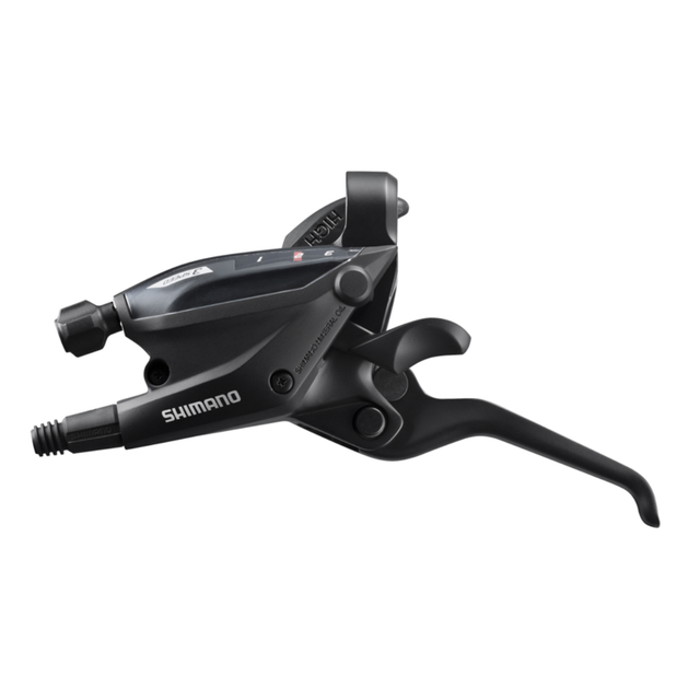 Shimano | Linker 3-Gang-Schalt- und Bremshebel | Mechanische und hydraulische Bremszangen