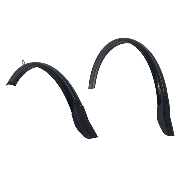 Spatbord set voor Multicycle fiets - Zwart - Voor + Achter - 28 inch